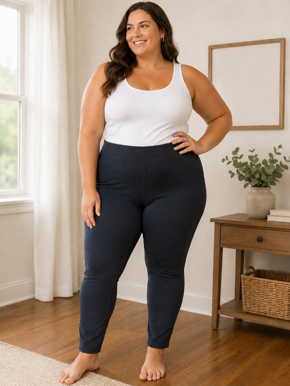 NWT Loft Plus Black Legging Pants Size 20